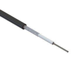 10 pcs : 30-00341 - HOOK-UP STRND 22AWG BLACK 3.28'