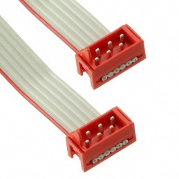 10 pcs : 2205061-1 - CABLE ASSEMBLY HEADER WTW 6POS