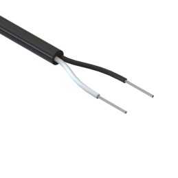 10 pcs : 30-00356 - CABLE 2COND 22AWG BLACK 1M
