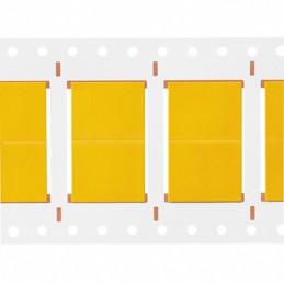 10 pcs : 1962020000 - LABEL HEAT SHRINKABL 1.25X1' YLW