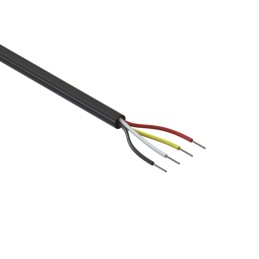 10 pcs : 30-00392 - CABLE 4COND 26AWG BLACK 1M