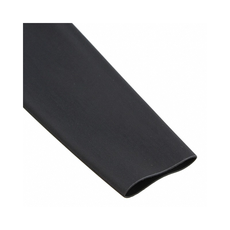 10 pcs : W3B2S 3/16 BLACK SPL - HEATSHRINK 0.189' BLACK FOOT