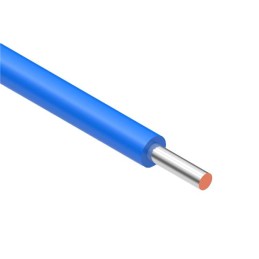 10 pcs : 30-02066 - HOOK-UP SOLID 18AWG BLUE 3.28'