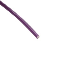 10 pcs : 99M0111-18-7 - HOOK-UPDUALSTRND18AWGVIOLET FEET