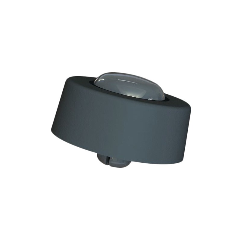 10 pcs : FF-006-P4X7B - FOOT CYLINDRICAL 0.591' DIA BLK