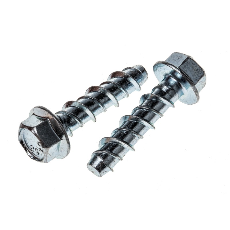 25 pcs - RS PRO Zinc Plated Steel Ankerbolt 8mm x 30mm, 6mm Fixing Hole