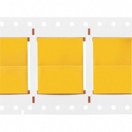 10 pcs : 1962030000 - LABEL HEAT SHRINKABL 1.66X1' YLW