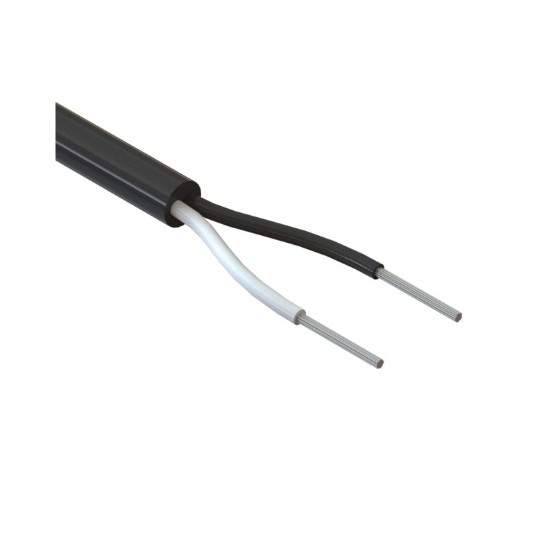 10 pcs : 30-00353 - CABLE 2COND 20AWG BLACK 1M