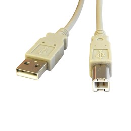 10 pcs : SC-2ABE003F - CBL USB2.0 A PLUG TO B PLUG 3'
