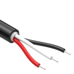 10 pcs : 30-01653 - CABLE 3COND 28AWG BLACK METER