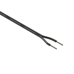 10 pcs : 30-00395 - CABLE 2COND 18AWG BLACK 1M