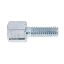 50 pcs - RS PRO Standoff, M3 x M3 Thread, 5mm Body, Steel, Male/Female, 8mm Stud