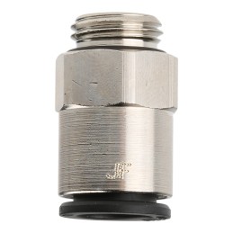 1 Pack of 2 - Legris LF3000 Series Straight Threaded Adaptor, G 1/4 Male to Push In 10 mm, Threaded-to-Tube Connection Style
