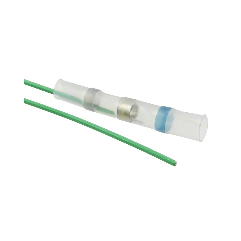 10 pcs : CWT-3805-W2 - SLDR SLEEVE WIRE-WIRE 0.18' CLR