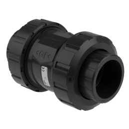 1 pcs - Georg Fischer PVC-U Single Check Valve 1 1/2in, 16 bar