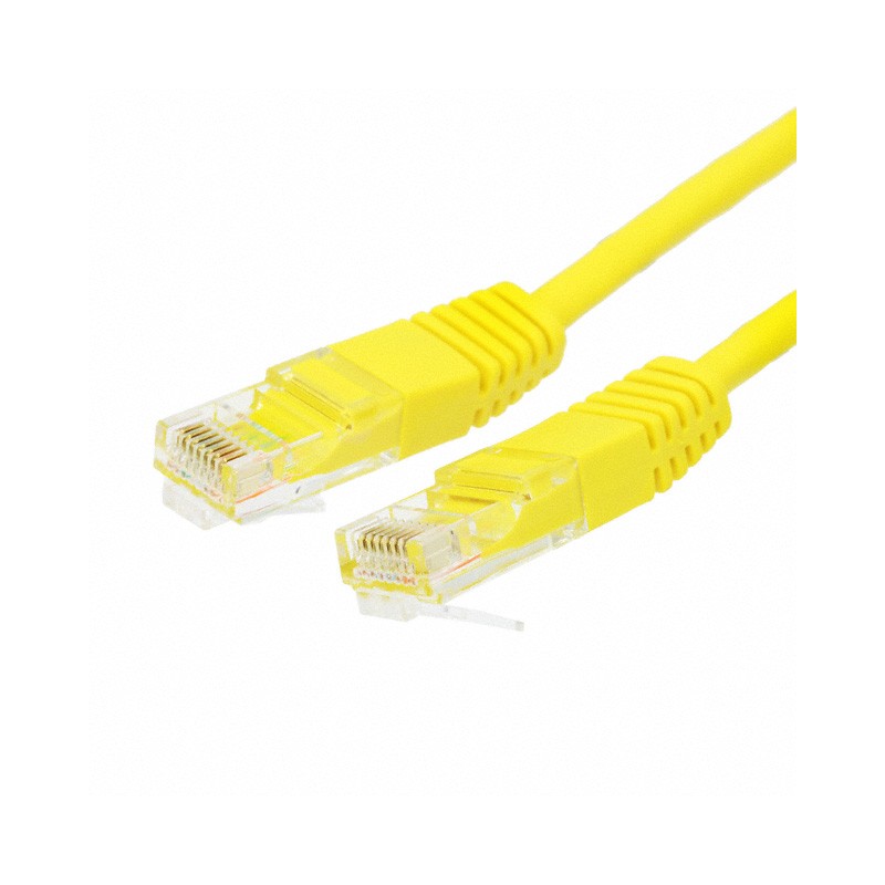 10 pcs : N002-003-YW - CABLE MOD 8P8C PLUG TO PLUG 3'