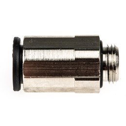 1 Pack of 5 - Legris LF3000 Series Straight Threaded Adaptor, G 1/8 Male to Push In 8 mm, Threaded-to-Tube Connection Style