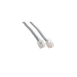 10 pcs : MP-5FRJ11STWS-001 - CABLE MOD 6P4C PLUG TO PLUG 1'