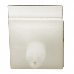 10 pcs : CBSBT-4-01A-RT - BRD SPT SNAP LOCK ADHESVE 1/4'