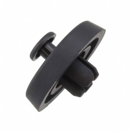 10 pcs : SFF-023 - FOOT CYLINDRICAL 0.984' DIA BLK