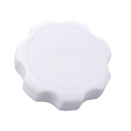 10 pcs : 29F014WT - FLOWERETTE PRESS LOCK THUMB SCRE