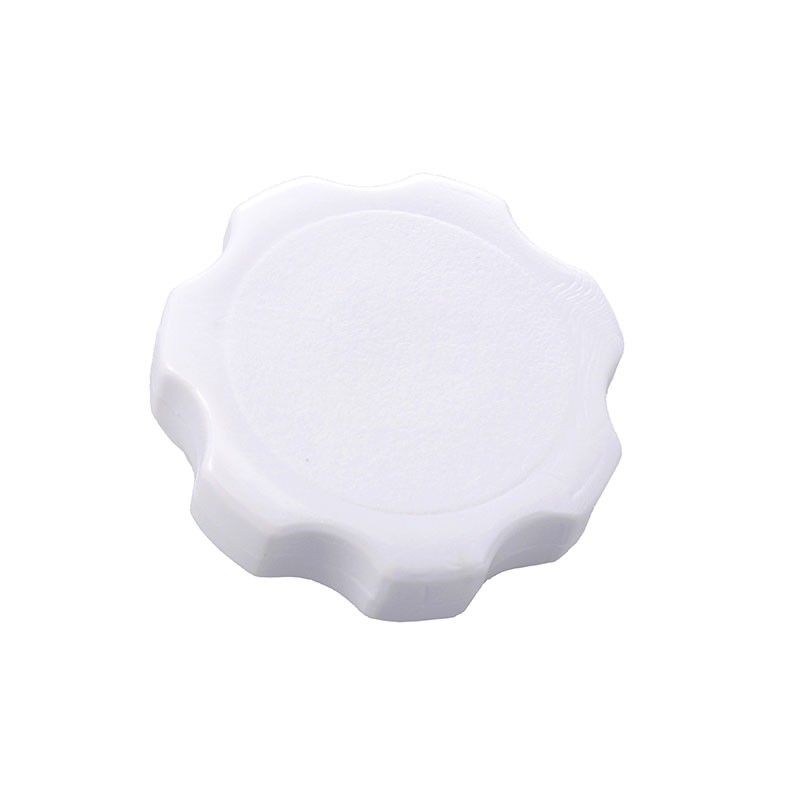 10 pcs : 29F014WT - FLOWERETTE PRESS LOCK THUMB SCRE