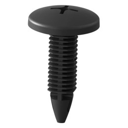 10 pcs : BPFR-1 - BARBED FASTENER 0.988' NYLON BLK