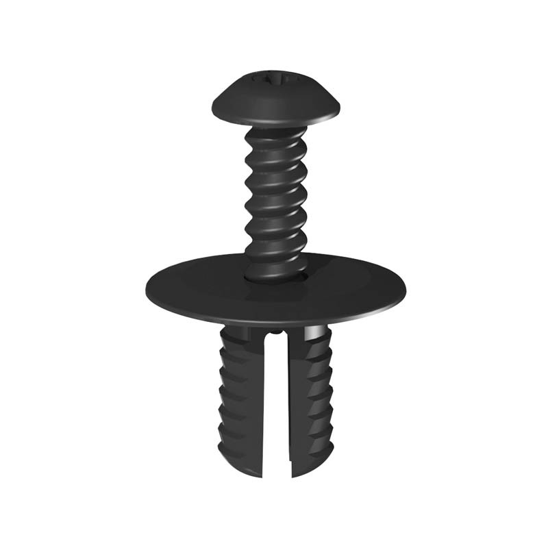 10 pcs : USR-1133 - RIVET SNAP 0.551' NYLON BLACK