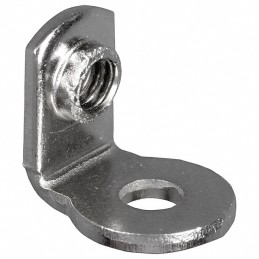 10 pcs : 4333 - MOUNT BRACKET SHORT L 8-32 BRASS