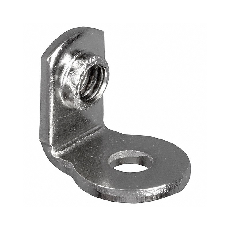 10 pcs : 4333 - MOUNT BRACKET SHORT L 8-32 BRASS