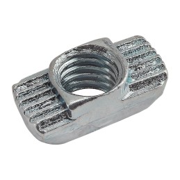 10 pcs : 14162 - HAMMER NUT SLOT 6 10-32 ZINC