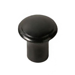 10 pcs : 3001SP - KNOB SMOOTH 10-32 PHENOLIC
