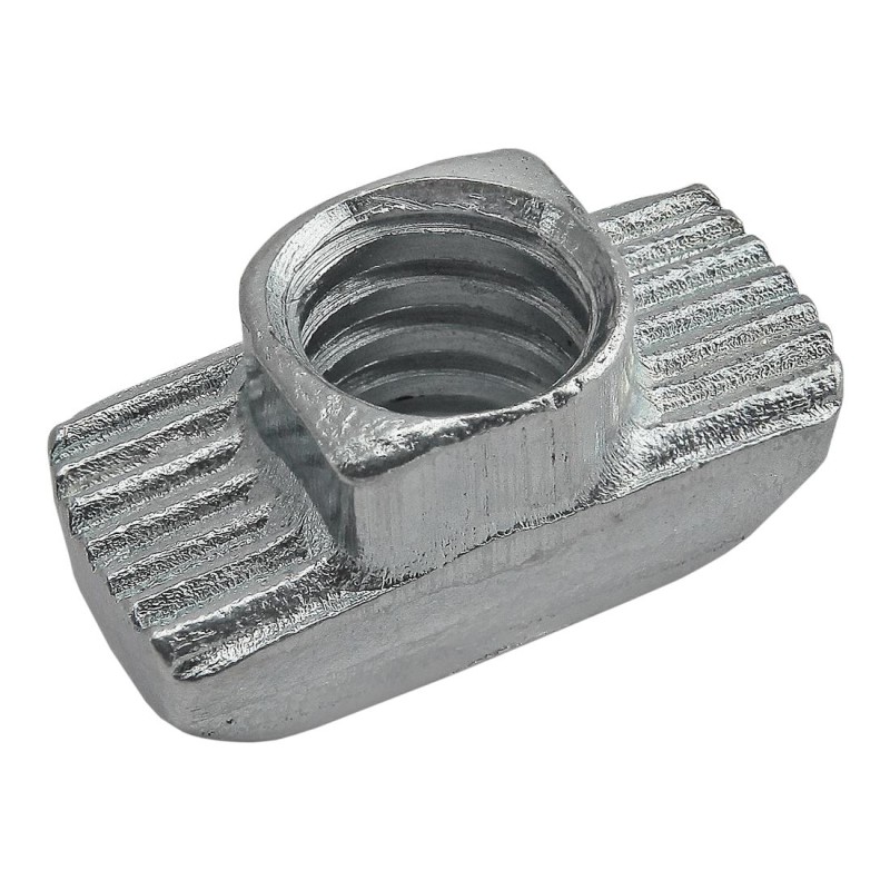 10 pcs : 14165 - HAMMER NUT SLOT 8 1/4-20 BLUEZIN