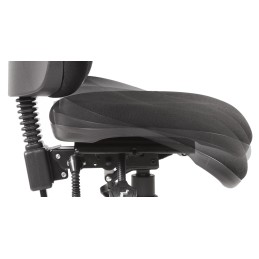 1 pcs - RS PRO Black Fabric Typist Chair