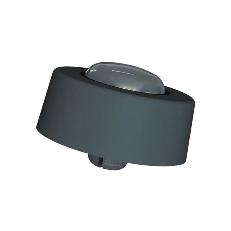 10 pcs : FF-004B - FOOT CYLINDRICAL 0.787' DIA BLK