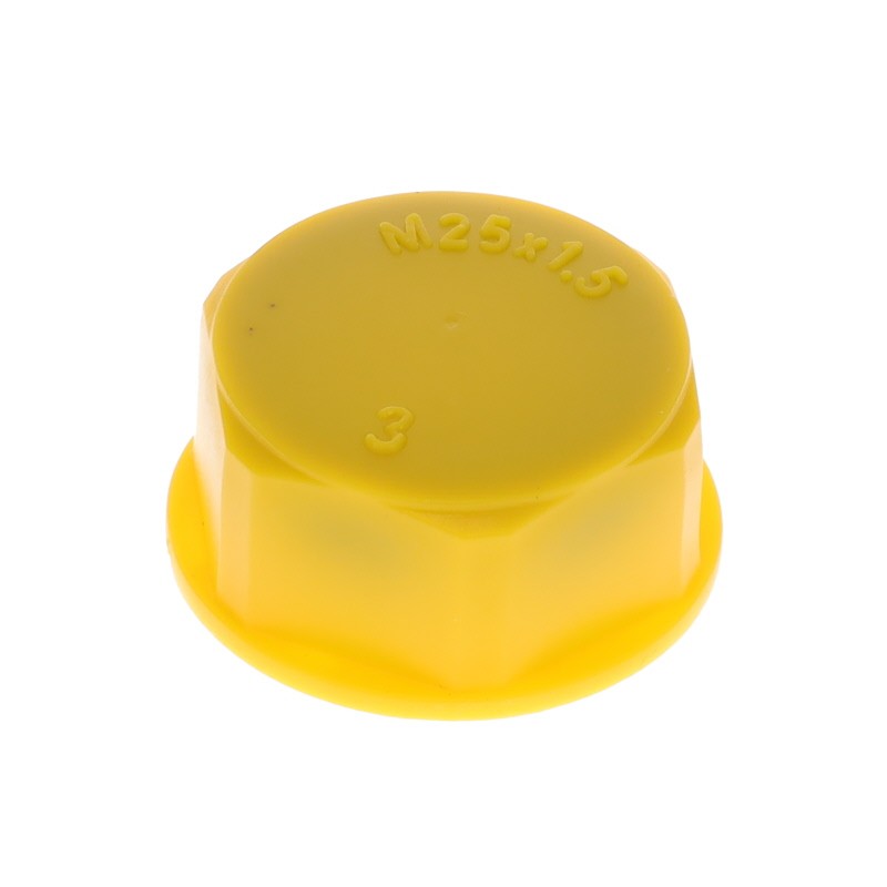 10 pcs : TSC467043A - M25X1.5 THREADED SEALING CAP:HDP