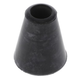 10 pcs : SOF-15126 - FOOT CYLINDRICAL 0.886' DIA BLK
