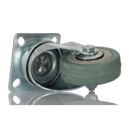 1 pcs - RS PRO Swivel Castor Wheel, 50kg Capacity, 50mm Wheel