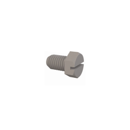 10 pcs : 3262511100 - SLOTTED HEX SCREW, 5/8-11 THREAD