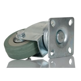 1 pcs - RS PRO Swivel Castor Wheel, 50kg Capacity, 50mm Wheel