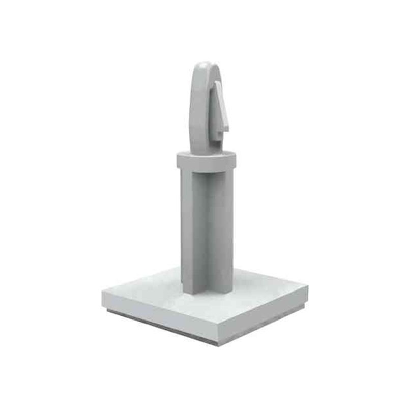 10 pcs : LCBSB-8-01A-RT - BRD SPT SNAP LOCK ADHESIVE 1/2'