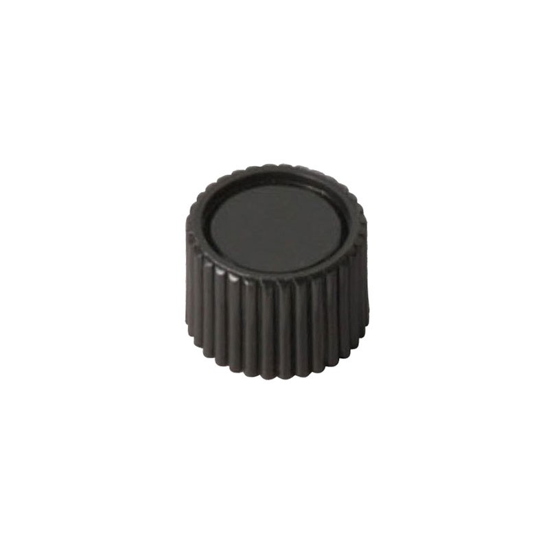 10 pcs : 8090-N - KNOB KNURLED 0.250' PLASTIC