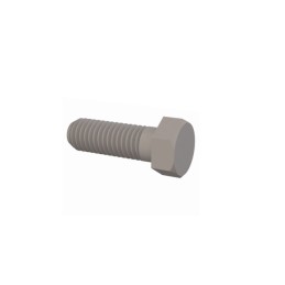 10 pcs : 0350013150 - UNSLOTTED HEX BOLT 1/2-13 THREAD