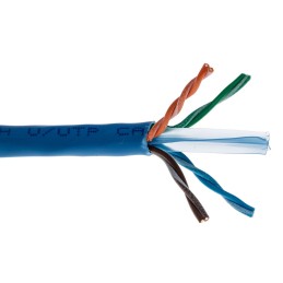 1 Reel of 304 M - Belden Cat6 Ethernet Cable, U/UTP, Blue LSZH Sheath, 304m