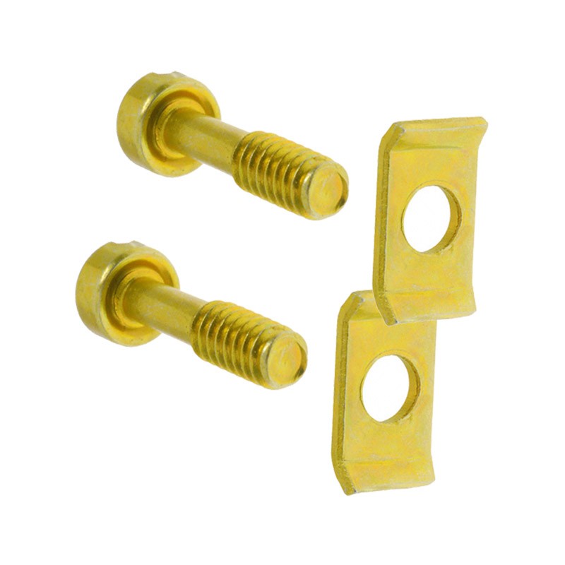 10 pcs : 2063 - SHOULDER SCREW PAN SLOTTED 4-40