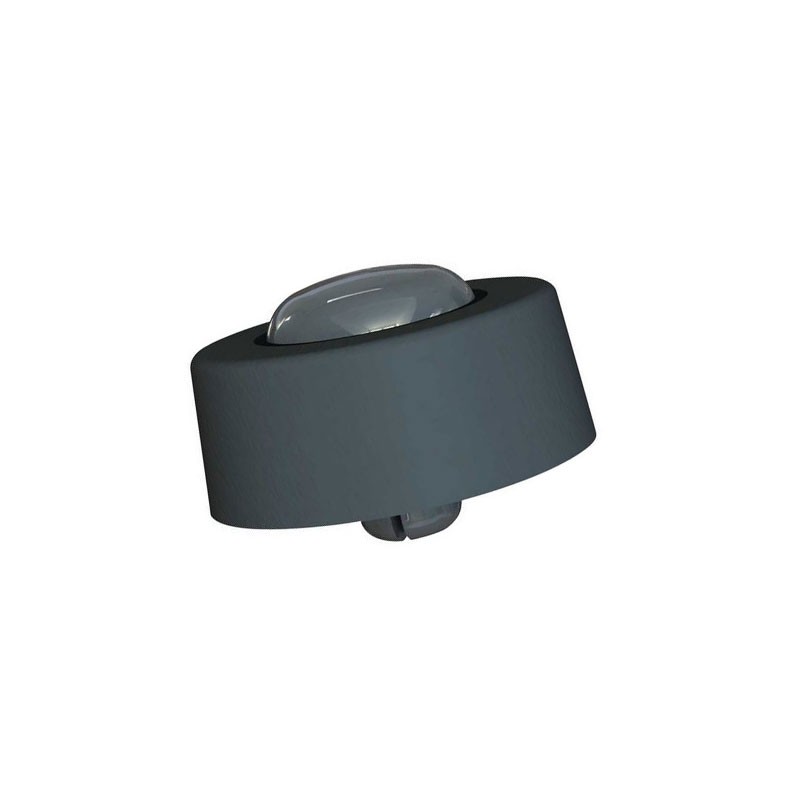 10 pcs : FF-001B - FOOT CYLINDRICAL 0.945' DIA BLK