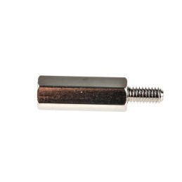 50 pcs - RS PRO Standoff, M4 x M4 Thread, 20mm Body, Brass, Male/Female, 8mm Stud