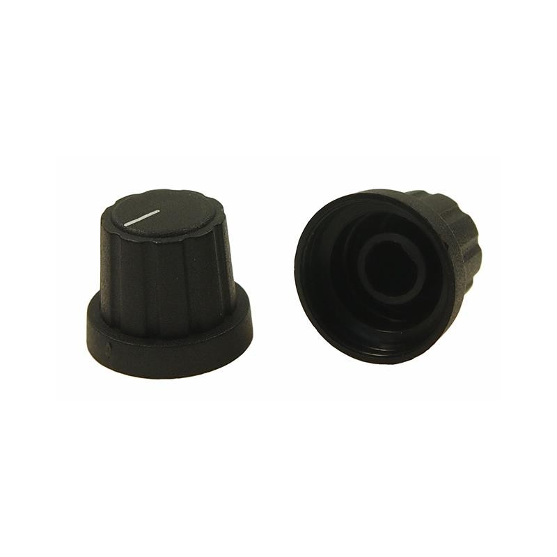 10 pcs : CP3450 - C18 BLACK/BLACK CAP 1/4' D ML