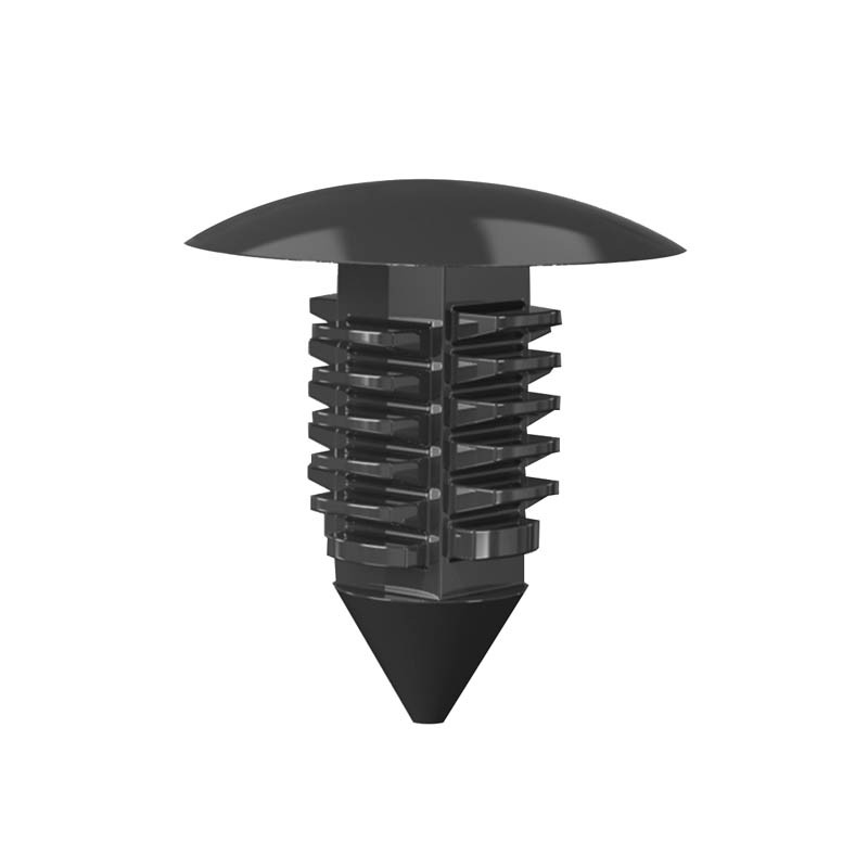 10 pcs : BPF-F2495 - BARBED FASTENER 0.571' NYLON BLK