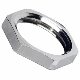 10 pcs : 1504084 - HEX NUT BRASS PG9